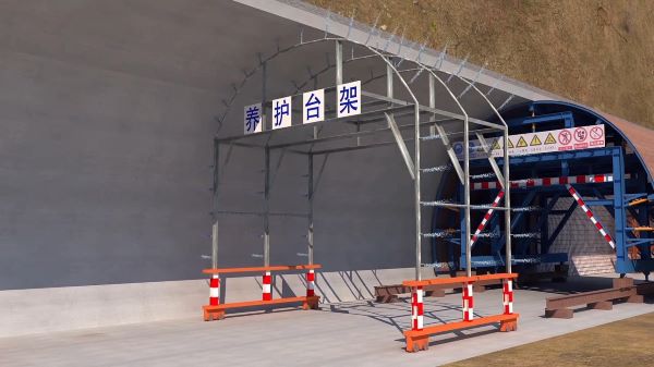 二连浩特市隧道施工动画制作公司 - 隧道施工工艺和施工方法 - 隧道施工汇报动画视频 - bim 工程施工动画